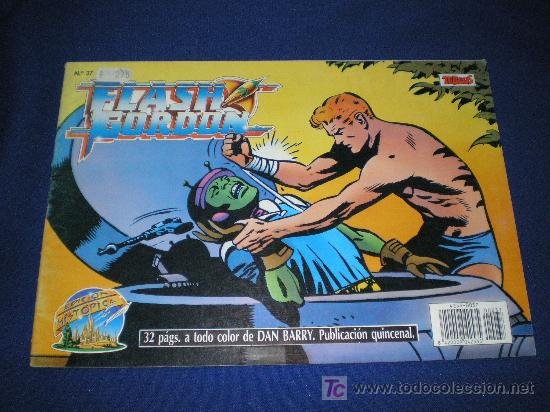 C&oacute;mics: FLASH GORDON N&ordm; 37 - EDICIONES B 1988 - DAN BARRY - COLOR 32 PAGS. - Foto 1