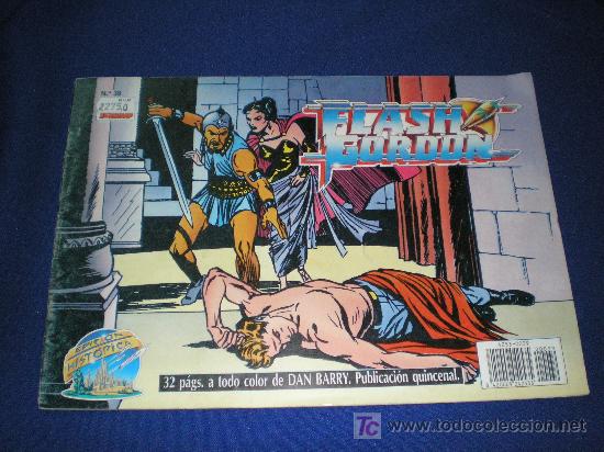 C&oacute;mics: FLASH GORDON N&ordm; 39 - EDICIONES B 1988 - DAN BARRY - COLOR 32 PAGS. - Foto 1