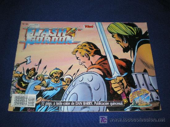 C&oacute;mics: FLASH GORDON N&ordm; 40 - EDICIONES B 1988 - DAN BARRY - COLOR 32 PAGS. - Foto 1