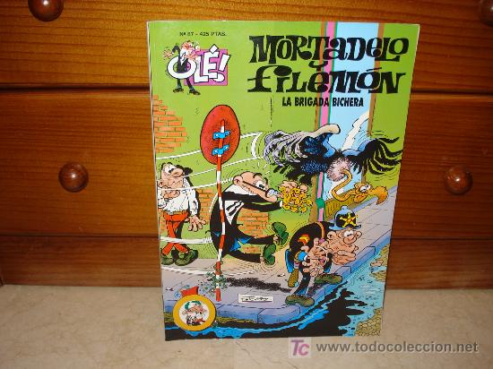 C&oacute;mics: MORTADELO Y FILEM&Oacute;N OL&Eacute; GRANDE N&ordm;87 - LA BRIGADA BICHERA - Foto 1