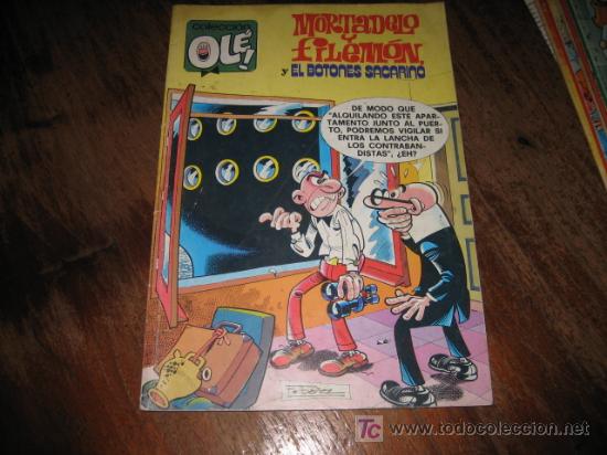 C&oacute;mics: MORTADELO Y FILEMON   Y EL BOTONES SACARINO - Foto 1
