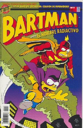 C&oacute;mics: BARTMAN conoce a EL HOMBRE RADIOACTIVO - Foto 1