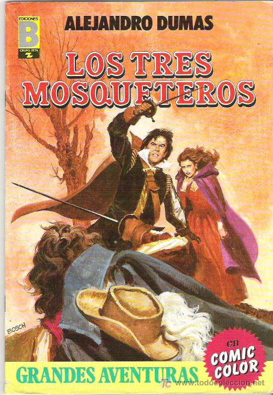 C&oacute;mics: miguel ostrogoff + los tres mosqueteros numeros 1 y 2 ** comic color ediciones b - Foto 2