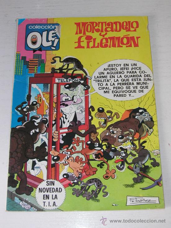C&oacute;mics: Coleccion OLE: Mortadelo y Filemon  n&ordm; 203 A&ntilde;o 1987 - Foto 1