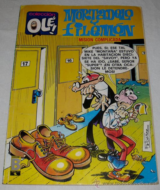C&oacute;mics: MORTADELO Y FILEMON - MISION COMPLICADA - EDICIONES B - NUMERO 154 M 117 - Foto 1
