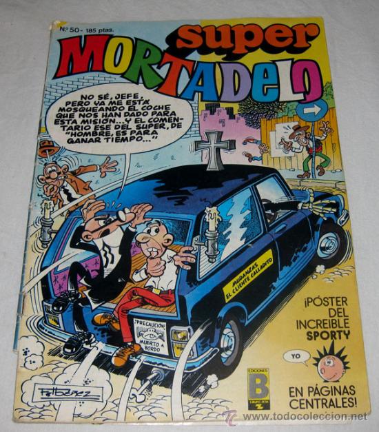 C&oacute;mics: SUPER MORTADELO - NUMERO 50 - EDICIONES B - Foto 1