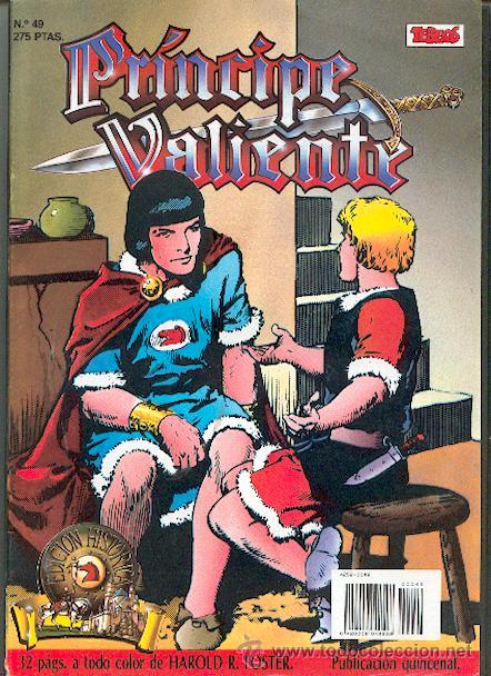 C&oacute;mics: PRINCIPE VALIENTE N&ordm; 49 EDICI&Oacute;N HIST&Oacute;RICA,EDICIONES B - Foto 1