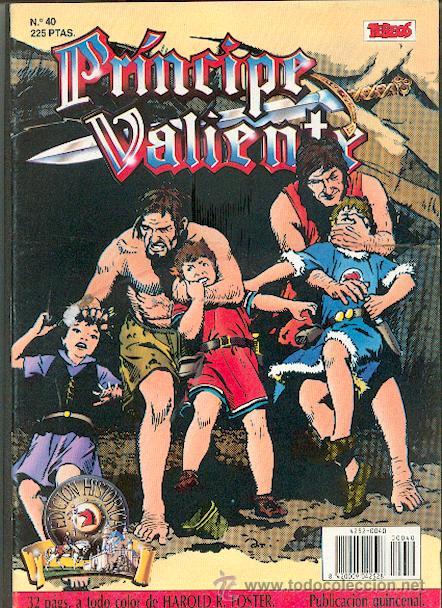 C&oacute;mics: PRINCIPE VALIENTE N&ordm; 40 EDICI&Oacute;N HIST&Oacute;RICA,EDICIONES B - Foto 1