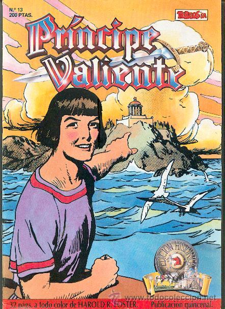 C&oacute;mics: PRINCIPE VALIENTE N&ordm; 13 EDICI&Oacute;N HIST&Oacute;RICA,EDICIONES B - Foto 1