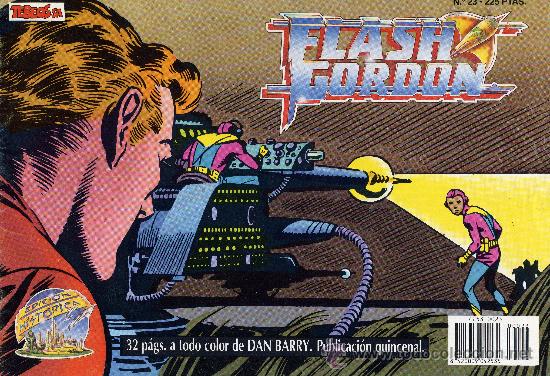 C&oacute;mics: Flash Gordon n&ordm;23 (Ediciones B, 1988). Dibujos de  Dan Barry - Foto 1