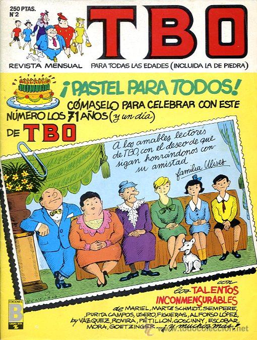C&oacute;mics: TBO n&ordm; 2 - EDICIONES B 1988 - Foto 1