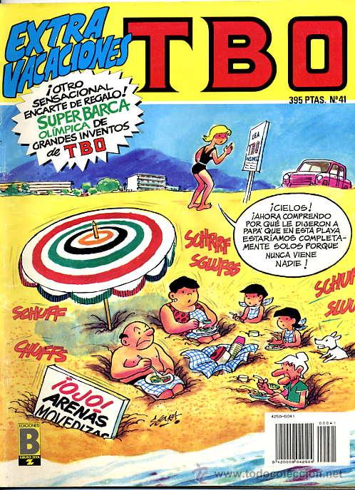 C&oacute;mics: TBO - EXTRA DE VACACIONES n&ordm; 41 - EDICIONES B 1991 - Foto 1