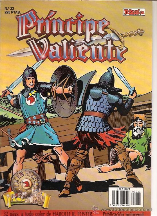 C&oacute;mics: EL PRINCIPE VALIENTE N&ordm; 23 EDICION HISTORICA EDICIONES B - Foto 1
