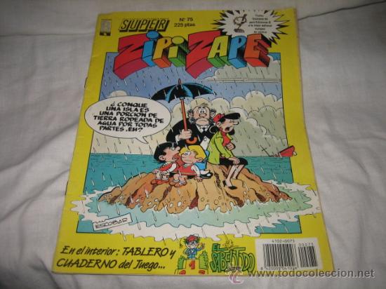 C&oacute;mics: SUPER ZIPIZAPE  N&ordm; 75    EDICIONES B 1987 - Foto 1