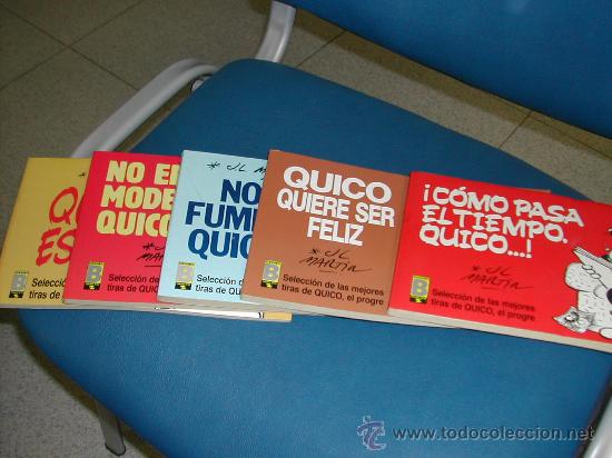 C&oacute;mics: QUICO EL PROGRE. COLECCION COMPLETA. JOSE LUIS MARTIN. . CINCO TOMOS - Foto 1