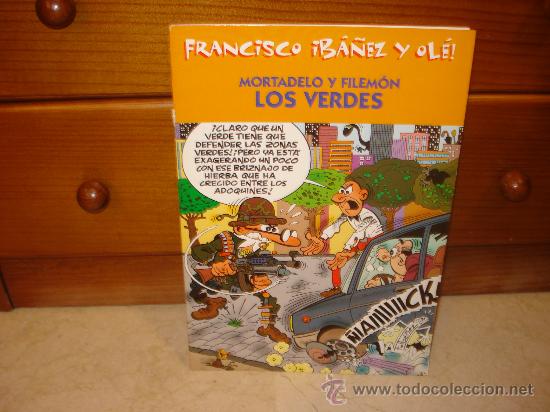 C&oacute;mics: FRANCISCO IBA&Ntilde;EZ Y OLE ! - MORTADELO Y FILEMON - LOS VERDES - EDICIONES B 2001 - Foto 1