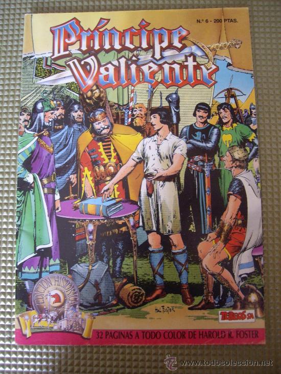 C&oacute;mics: Comic de El PRINCIPE VALIENTE. N&ordm; 6. Ediciones B. Edici&oacute;n hist&oacute;rica. Ediciones B - Foto 1