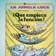 Cómics: LA JUNGLA LOCA Nº 2 QUE EMPIECE LA FUNCION./ EDICIONES B 1990 DIBUJOS MIC DELINX. Lote 27347242