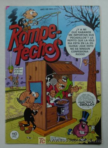 C&oacute;mics: ROMPETECHOS. N&ordm; 43. 1985. 50 P&Aacute;G. (EDICIONES B) - Foto 1