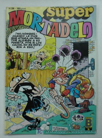 C&oacute;mics: SUPER MORTADELO. N&ordm; 26. 1987. 50 P&Aacute;G. (EDICIONES B) - Foto 1