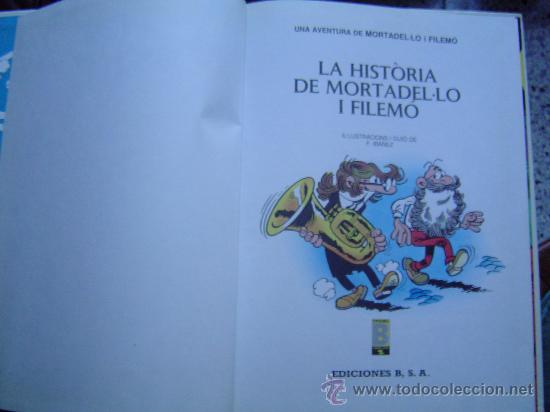 C&oacute;mics: Comic  Mortadel&middot;lo i Filim&oacute;. ( Texto catal&aacute;n ) - Foto 2