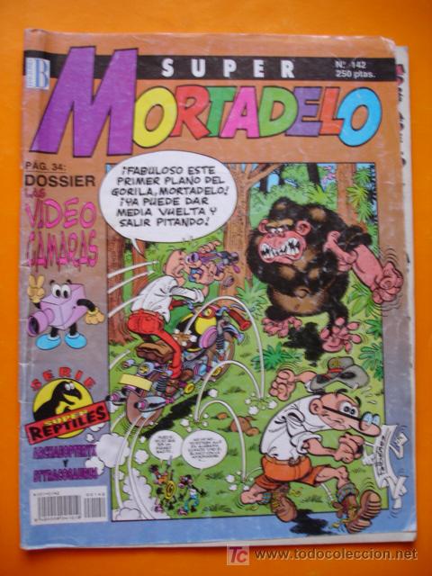 C&oacute;mics: SUPER MORTADELO N&ordm; 142 EDICIONES B. 250 PTS. - Foto 1