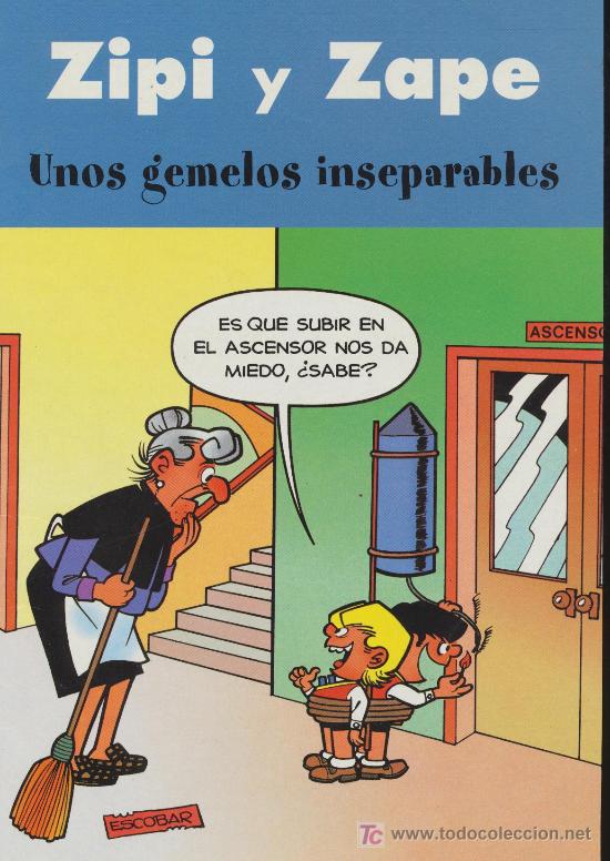 C&oacute;mics: Zipi y Zape. Unos gemelos inseparables. &iexcl;IMPECABLE! - Foto 1