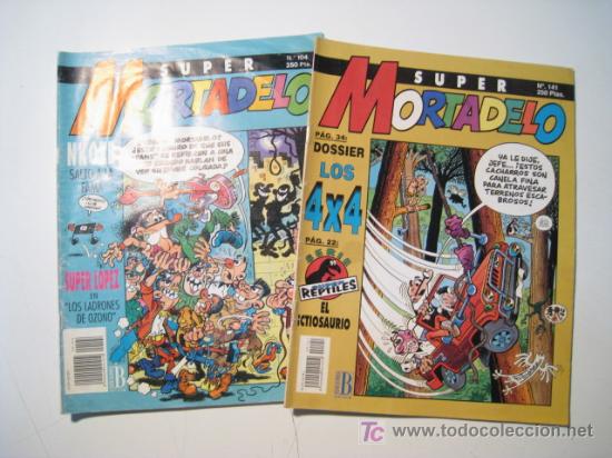 C&oacute;mics: SUPER MORTADELO - EDICIONES B - LOTE 2 NUMS. - Foto 1