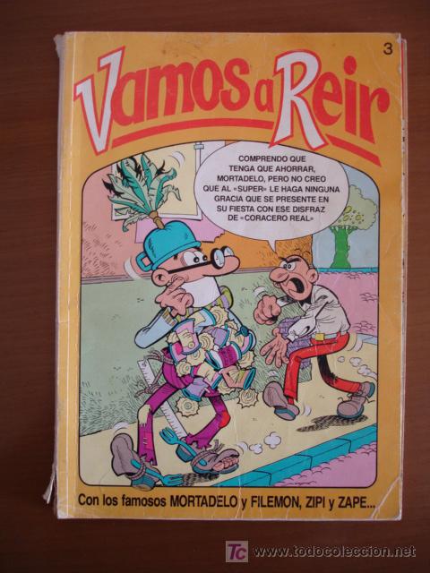 C&oacute;mics: VAMOS A REIR N&ordm; 3 MORTADELO , ZIPI ZAPE . EDICIONES B . - Foto 1