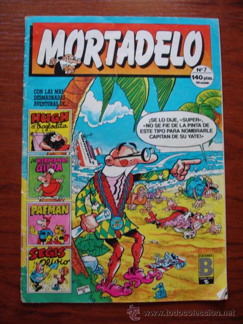 C&oacute;mics: REVISTA MORTADELO N&ordm; 7 EDICIONES B . - Foto 1