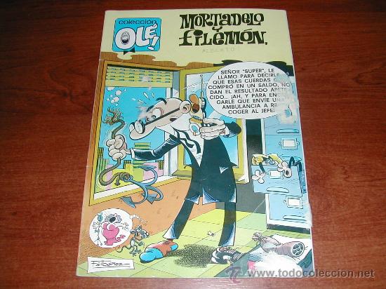 C&oacute;mics: MORTADELO Y FILEMON COL. OL&Eacute;  N&ordm; 264 ED. B, MAYO 1992         REF: (JC) - Foto 1