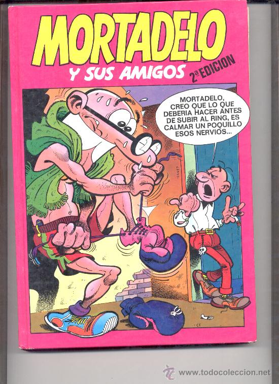 Comics: MORTADELO Y SUS AMIGOS 6 2&ordf; EDICION retapado tomo tapa dura