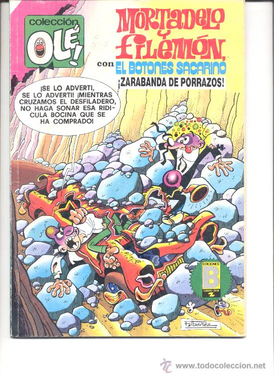 Comics: MORTADELO Y FILEMON CON EL BOTONES SACARINO 170