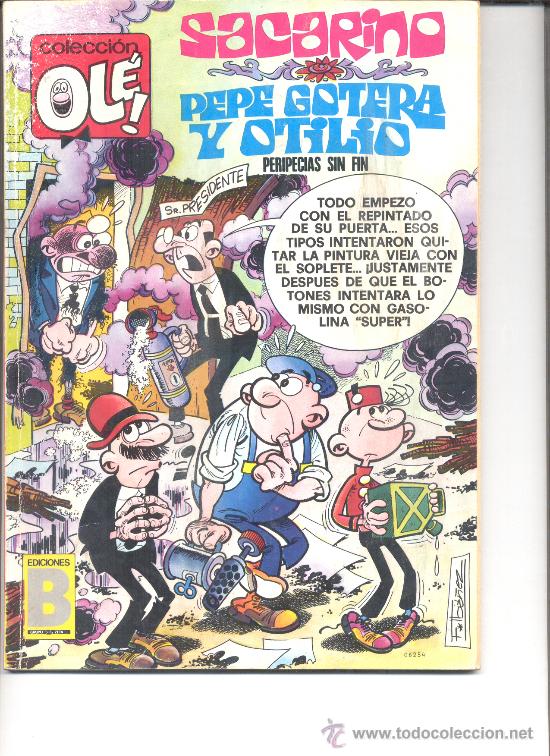 Fumetti: SACARINO PEPE GOTERA Y OTILIO PERIPECIAS SIN FIN 1987