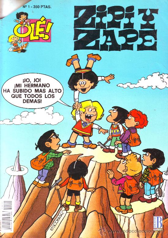 C&oacute;mics: OL&Eacute; N&ordm; 1: ZIPI Y ZAPE. EDICIONES B 1993 - Foto 1