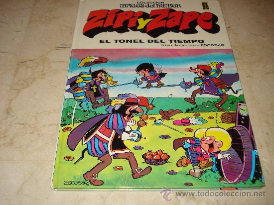 C&oacute;mics: ZIPI Y ZAPE - EL TONEL DEL TIEMPO - EDICIONES B 1987 - Foto 1