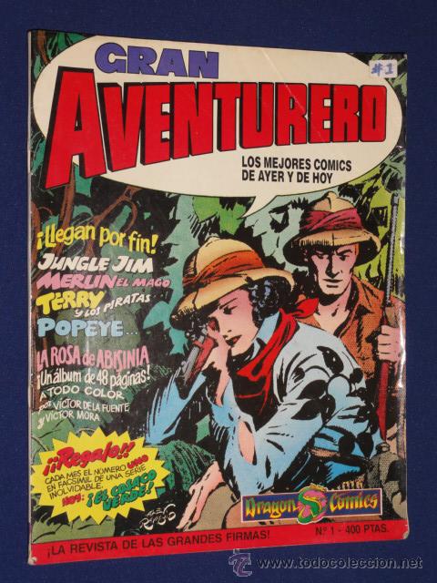 C&oacute;mics: GRAN AVENTURERO N&ordm; 1 - EDICIONES B - Foto 1