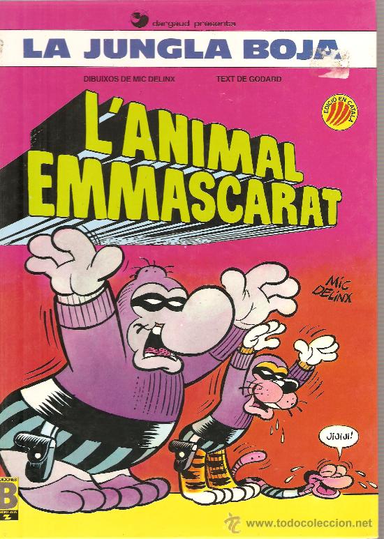 C&oacute;mics: LA JUNGLA BOJA - L&acute;ANIMAL EMMASCARAT - MIC DELINX - Foto 1
