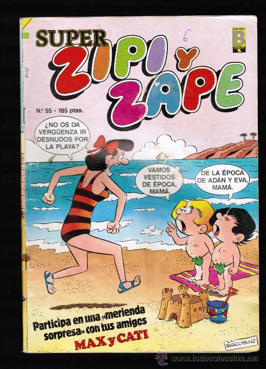 C&oacute;mics: ZIPI ZAPE SUPER N&ordm; 55 - EDICIONES B 1989 - Foto 1