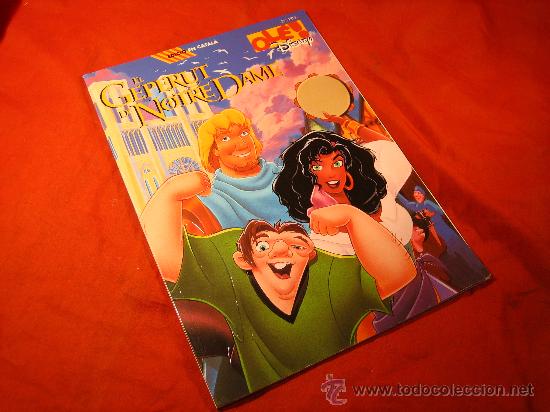 C&oacute;mics: EL GEPERUT  DE NOTREDAME - OLE ! - DISNEY - - EDICIONES B -EN CATALAN 1996 - Foto 1