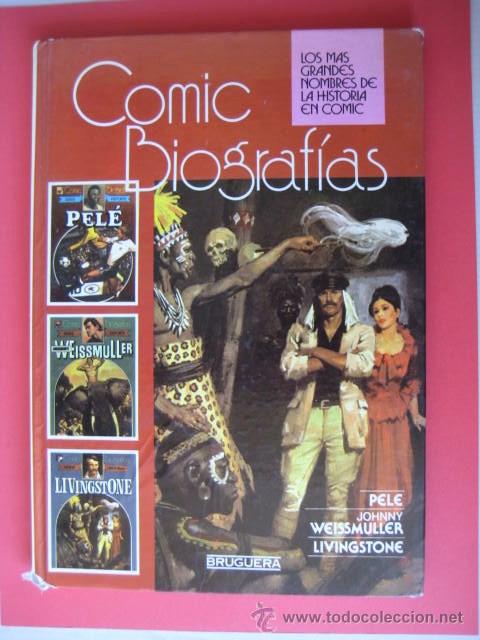 C&oacute;mics: COMIC BIOGRAFIAS. PEL&Eacute;. TARZ&Aacute;N. LIVINGSTONE . ENVIO  GRATIS&iexcl;&iexcl;&iexcl; - Foto 1
