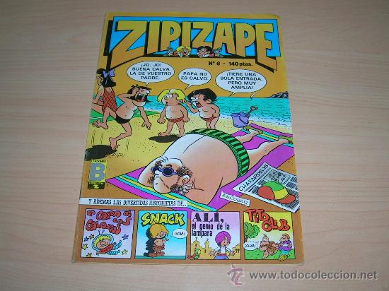 C&oacute;mics: ZIPI ZAPE # 6 - EDICIONES B 1987 - Foto 1