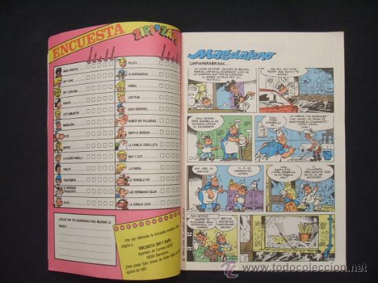 C&oacute;mics: ZIPI Y ZAPE - NUMERO 196 - 1987 - EDICIONES B - - Foto 3