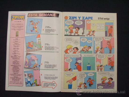 C&oacute;mics: ZIPI Y ZAPE - NUMERO 55 - EDICIONES B - 1.988 - - Foto 2
