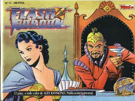 C&oacute;mics: FLASH GORDON - EDICI&Oacute;N HIST&Oacute;RICA - N&ordm; 11 - ED. B. 1.988 - Foto 1
