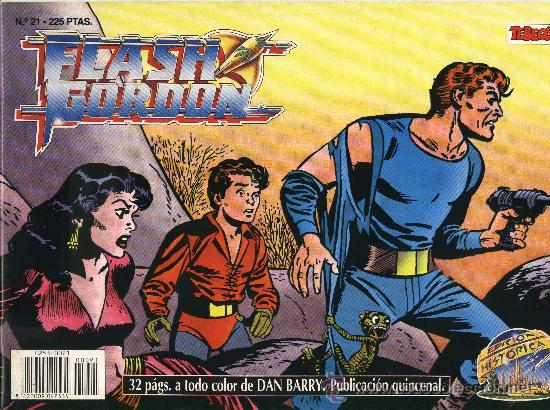 C&oacute;mics: FLASH GORDON - EDICI&Oacute;N HIST&Oacute;RICA - N&ordm; 21 - ED. B. 1.988 - Foto 1