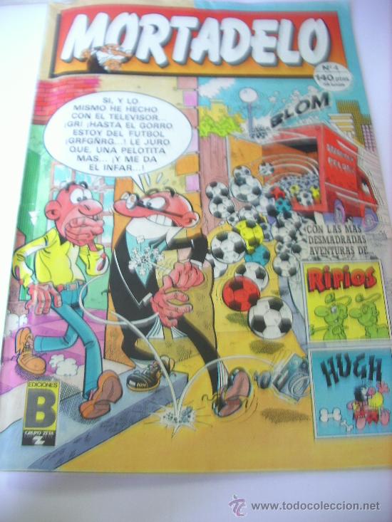 C&oacute;mics: MORTADELO NUMERO 4 EDICIONES B 1987 - Foto 1