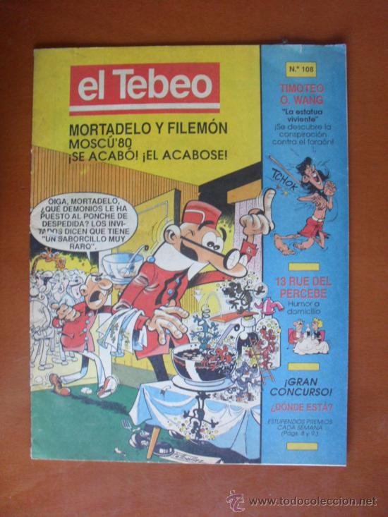 C&oacute;mics: El Tebeo n&ordm; 108 -- Ediciones B 1991 - Foto 1