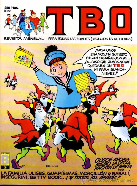 Tbo - Nº 22 - Ediciones B - Comprar Comics Humor Editorial Ediciones B ...