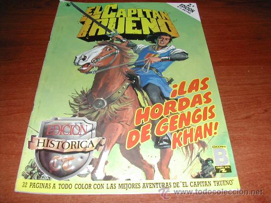 C&oacute;mics: EL CAPIT&Aacute;N TRUENO N&ordm; 3  EDICI&Oacute;N HIST&Oacute;RICA  EDICIONES B.           REF: (JC) - Foto 1